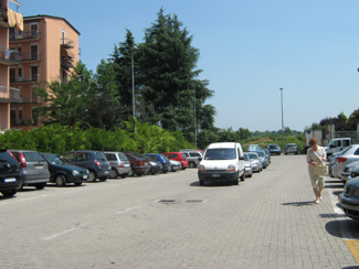 Il parcheggio del Gattino