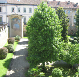 Il cortile del Vescovado