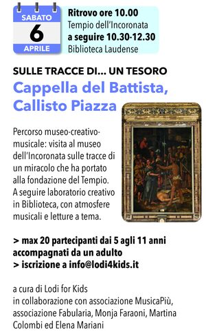 pagina del programma dedicata all'iniziativa