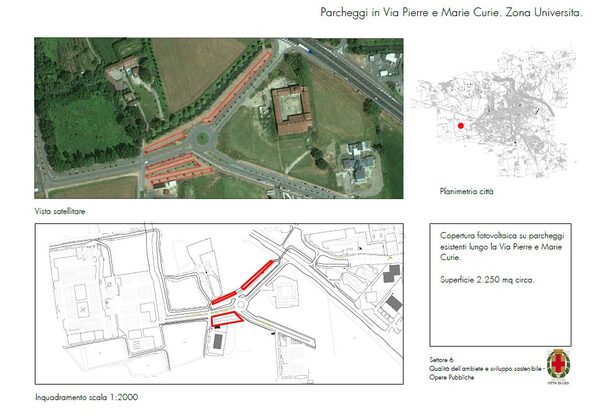 parcheggio via curie