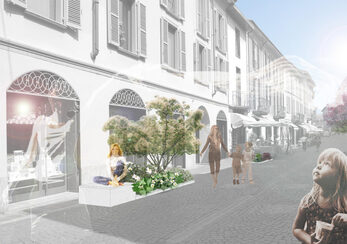 Rendering di Corso Vittorio Emanule II