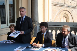 la conferenza stampa