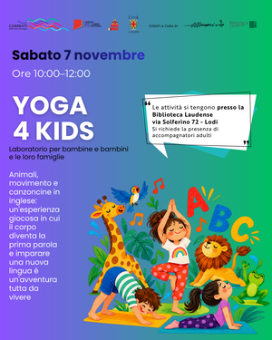 immagine laboratorio YOGA 4 KIDS