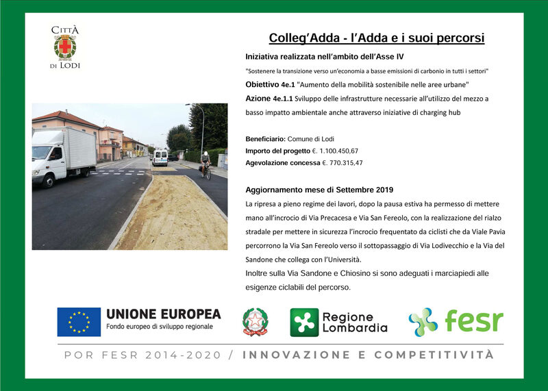 Aggiornamento - Settembre 2019