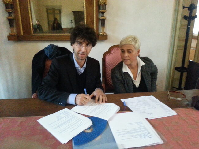 foto della firma