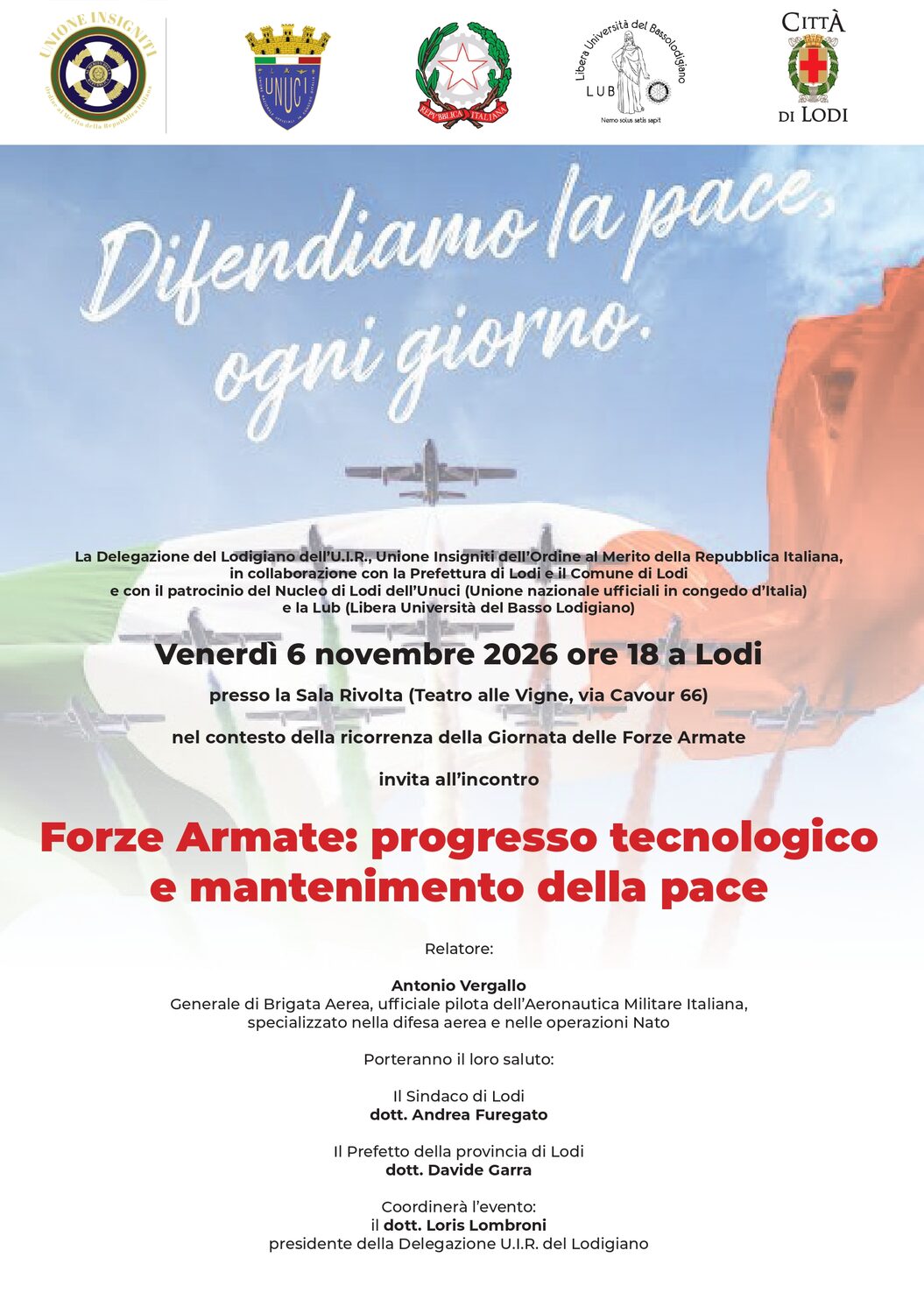 Incontro forze armate