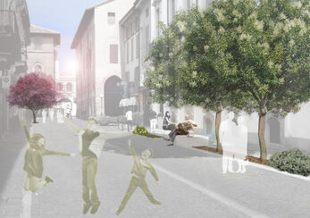 Rendering di Corso Vittorio Emanule II