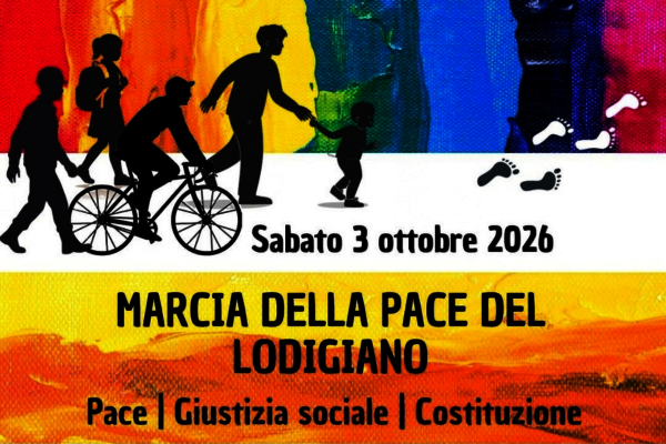 Sabato 3 ottobre 2026-marcia della Pace del Lodigiano-